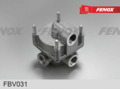 Клапан ускорительный FBV031 100-3518010  МАЗ, КАМАЗ, УРАЛ, ГАЗ, ПАЗ, МЗКТ, ЛИАЗ без глушителя FENOX
