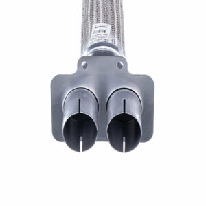 Металлорукав 5320-1203012-03 КАМАЗ L=661мм, D=90мм в оплетке нержавеющая сталь AM-77-006