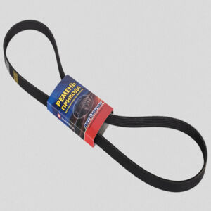 Ремень 1370-6РК генератора поликлиновой ГАЗ ДВС 406 с ГУРом  АВТОМАГНАТ