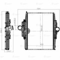 5490А-1172010 ОНВ (радиатор интеркулера) ЛУЗАР а/м КАМАЗ 5490/Mercedes-Benz Axor (01-) (LRIC 15703)