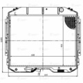 33098-1301010-20 (-10) Радиатор охл. ЛУЗАР для ГАЗ-33098 с ЯМЗ 53442 E-4 (без горл.) (LRc 0354)