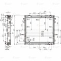 C41R13.1301010-30 Радиатор охл. ЛУЗАР для а/м ГАЗон Next (16-) c дв. ЯМЗ-534 (алюм.) (LRc 0340)