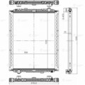 54901-1301010 Радиатор охл. ЛУЗАР для а/м КАМАЗ 54901 (с дв. 910.12) (LRc 0791)