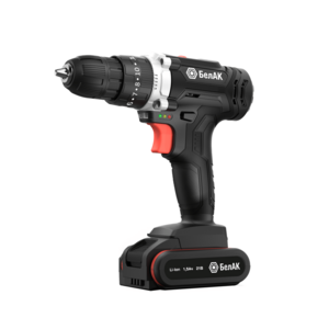 Дрель-шуруповерт ударная щеточная 18V, 40Hm, 2 АКБ БелАК (в кейсе с битами) БАК.53312