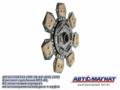 Комплект сцепления МТЗ-80,82 (AM.633308710) лепестковая с муфтой стеклокерам AM-28-KO-008 Автомагнат