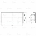 6430А Радиатор отоп. ЛУЗАР для а/м МАЗ 6430/5440 универс. (алюм.) (LRh 1231)