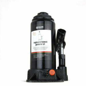 Домкрат 8 т. (2 клапана) (мин.200 мм., макс.380 мм.) БелАК БАК.00031