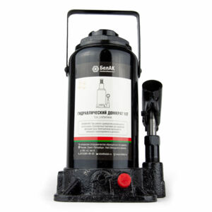 Домкрат 15 т. (2 клапана) (мин.200 мм., макс.430 мм.) БелАК БАК.00034