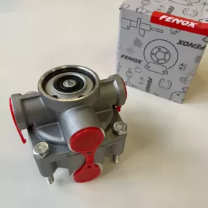 Клапан ускорительный FBV031 100-3518010  МАЗ, КАМАЗ, УРАЛ, ГАЗ, ПАЗ, МЗКТ, ЛИАЗ без глушителя FENOX