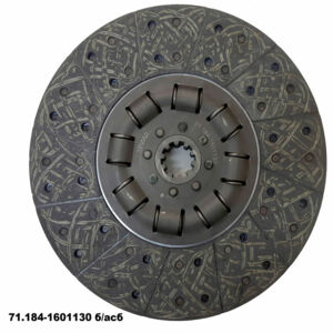 Диск сцепления ведомый 71.184-1601130 (МАЗ, двиг. ЯМЗ- и шлицами 51*42 ) ТРИАЛ