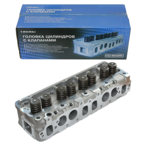 Головка блока цилиндров с клапанами ГАЗель дв.УМЗ-42167, 421647 с ГБО (4216.1003001-20/TKG-1003010-66) TANAKI