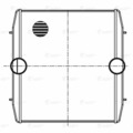 5297А-1172010 ОНВ (радиатор интеркулера) ЛУЗАР для а/м НЕФАЗ-5299 (LRIC 0702)