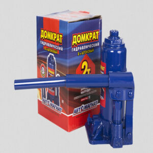 Домкрат 2 т. двухштоковый (мин.165 мм., макс.410 мм.) АВТОМАГНАТ AM-13-K2-001