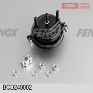 Камера Т24 ТОРМОЗНАЯ МАЗ 5337, 54321, 54323, 54326, 5516, 5551, 64221, 64226, 64229, 83781, 9758; КАМАЗ, шпильки М16*1,5 (120мм), шток М16*1,5 (коротк...