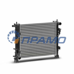 214106179R-СБ ЛР (ПРАМО) Радиатор охлаждения LADA Vesta (15-), Logan II (14-), А/С, с кондиц, МТ