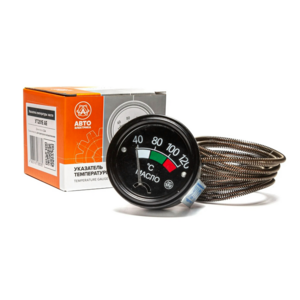 Указатель температуры масла УТ201Е АЕ с датчиком (длина 2,2м) тракторы Автоэлектрика