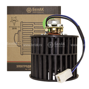 Мотор отопителя 45.3730 (12В/90Вт) с вентилятором БАК.45371