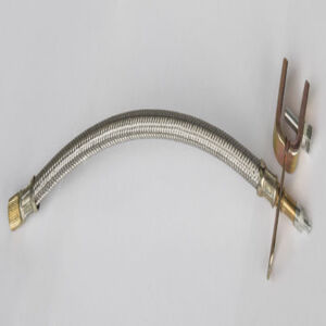 Шланг подкачки внутреннего колеса L - 25см метал оплет Автомагнат