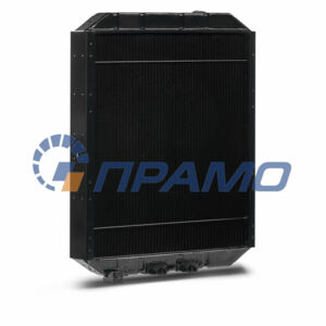 ЛР 642290Т-1301010-17-М Радиатор водяной. медь. (МАЗ с дв. ЯМЗ-238ДЕ2) 4-х ряд. ПРАМО