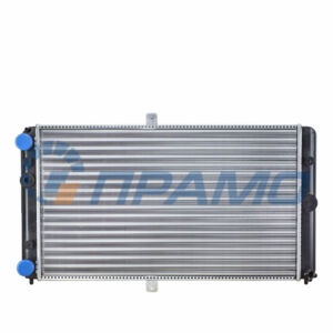 2110.1301012 ЛР (ПРАМО) Радиатор охлаждения ВАЗ-2110, 2111, 2112 с карбюраторным и инжекторным двигателями 2-х ряд. алюминиевый с пластиковыми бачками