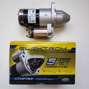 Стартер 9211.3708 1,6кВт 3 болт. Калина, Лада Самара усил.кор. пер. (ан.5702.3708-10) ЭЛЕКТРОМ