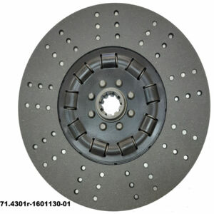 Диск сцепления ведомый 71.4301Г-1601130-01 (4301, 3310, Валдай) ТРИАЛ ступица 40.34 мм