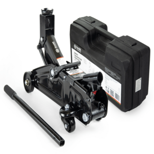 Домкрат 2 тонны (кейс) подкатн. (мин.135 мм., макс.320 мм.) БАК.00531